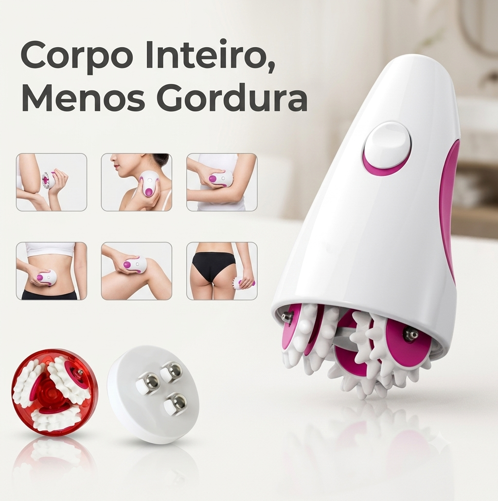 Massageador elimina celulite